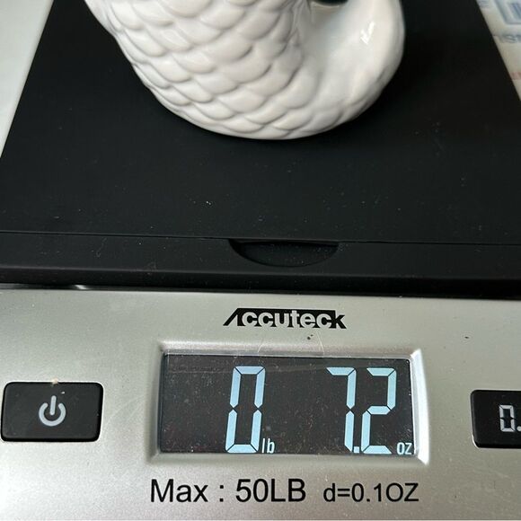 Bistro Brights Koi Fish Small Vase Jug Mug White 4.75” Tall - Picture 12 of 12